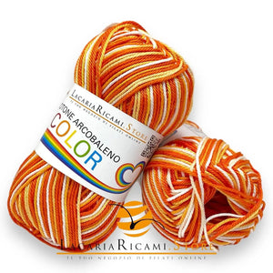 Cotone ARCOBALENO COLOR - LacariaRicami.Store - - LacariaRicami.Store