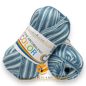 Cotone ARCOBALENO COLOR - LacariaRicami.Store - - LacariaRicami.Store