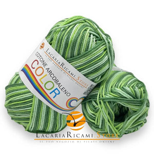 Cotone ARCOBALENO COLOR - LacariaRicami.Store - - LacariaRicami.Store
