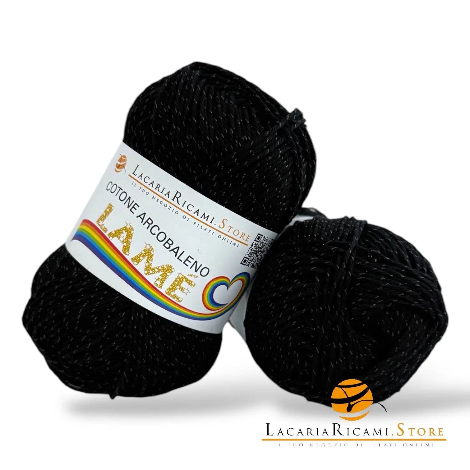 Cotone ARCOBALENO LAMÉ - LacariaRicami.Store - - LacariaRicami.Store