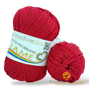 Cotone ARCOBALENO LAMÉ - LacariaRicami.Store - - LacariaRicami.Store