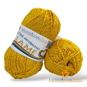 Cotone ARCOBALENO LAMÉ - LacariaRicami.Store - - LacariaRicami.Store