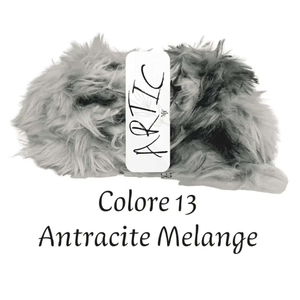 MICROFIBRA Artic - Miss Tricot Filati - Colore: 13 - ANTRACITE MELANGE - by LacariaRicami.Store
