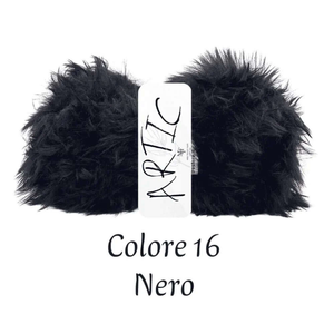MICROFIBRA Artic - Miss Tricot Filati - Colore: 16 - NERO - by LacariaRicami.Store