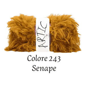 MICROFIBRA Artic - Miss Tricot Filati - Colore: 243 - SENAPE - by LacariaRicami.Store
