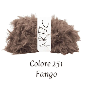 MICROFIBRA Artic - Miss Tricot Filati - Colore: 251 - FANGO - by LacariaRicami.Store
