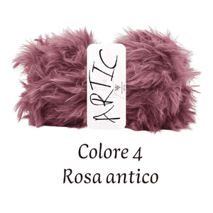 MICROFIBRA Artic - Miss Tricot Filati - Colore: 04 - ROSA ANTICO - by LacariaRicami.Store