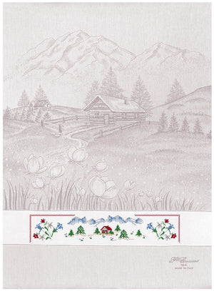 AsciugaPiatti BAITA - F.lli Graziano - Colore: V.3 - MISTO LINO - by LacariaRicami.Store