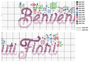 AsciugaPiatti PETUNIE - F.lli Graziano - Colore: - by LacariaRicami.Store