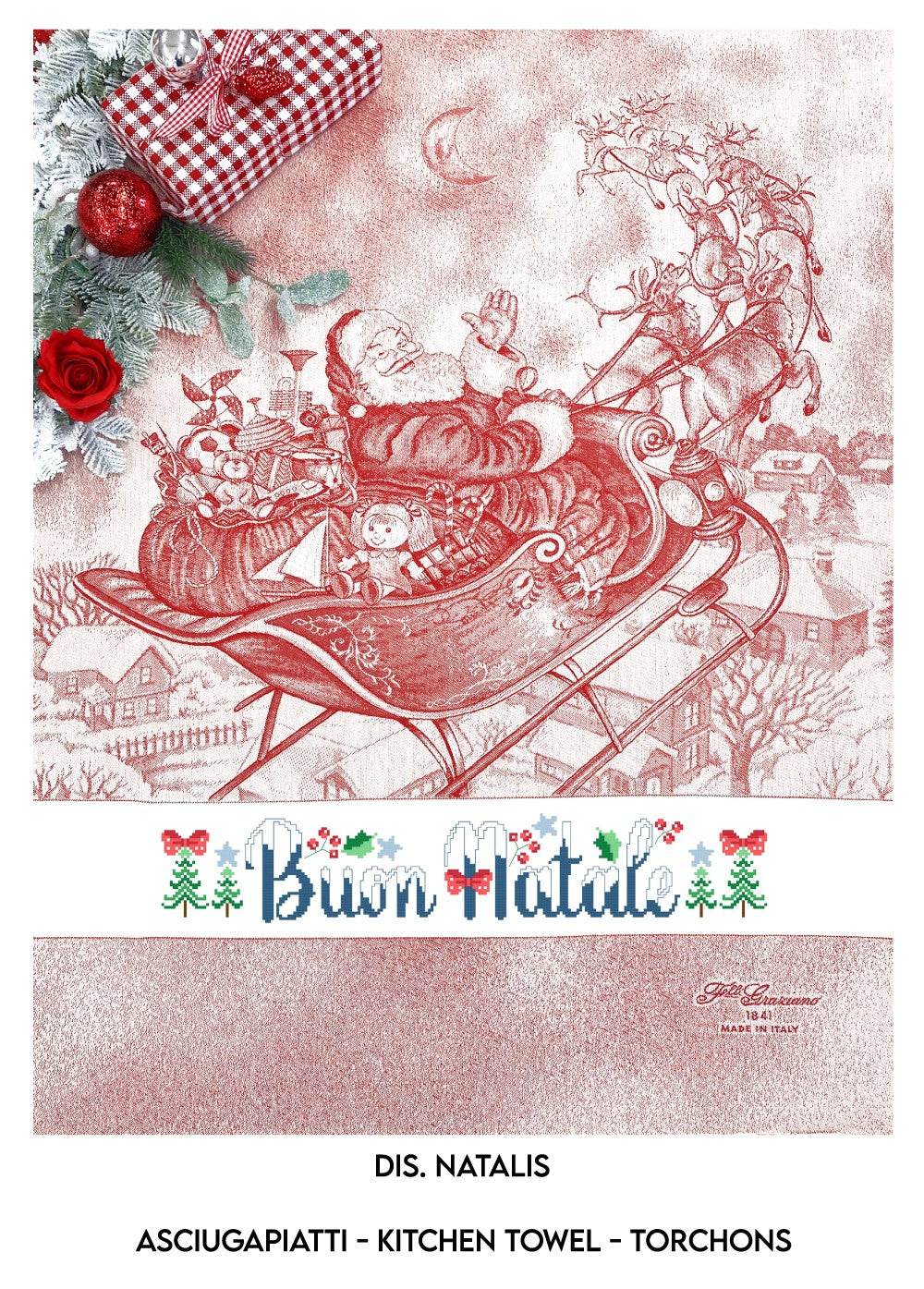 AsciugaPiatti NATALIS - F.lli Graziano - - LacariaRicami.Store
