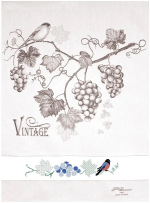 AsciugaPiatti VITE - F.lli Graziano - Colore: V.3 - MISTO LINO - by LacariaRicami.Store