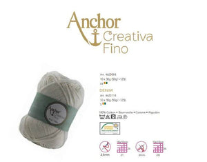 Cotone CREATIVA FINO - ANCHOR - - LacariaRicami.Store