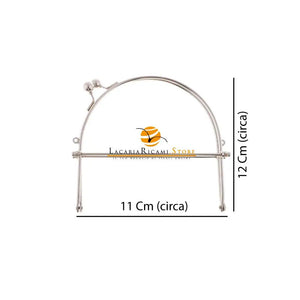 CLIK CLAK Arco In Metallo Vintage Con Chiusura A Moschettone | Straordinario - - LacariaRicami.Store