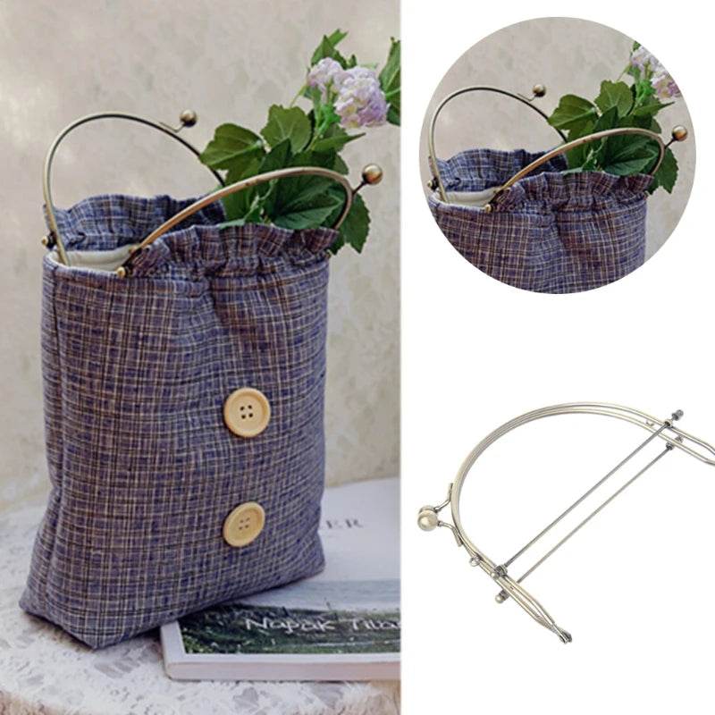 CLIK CLAK Arco In Metallo Vintage Con Chiusura A Moschettone | Straordinario - - LacariaRicami.Store