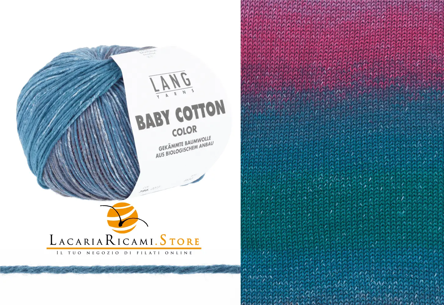 Cotone BABY COTTON COLOR - Lang Yarns - - LacariaRicami.Store