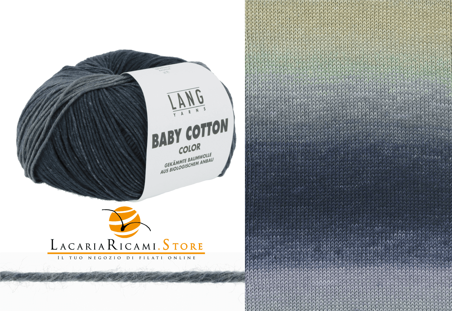 Cotone BABY COTTON COLOR - Lang Yarns - - LacariaRicami.Store