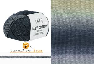Cotone BABY COTTON COLOR - Lang Yarns - 0025 - BLU VIOLA - LacariaRicami.Store