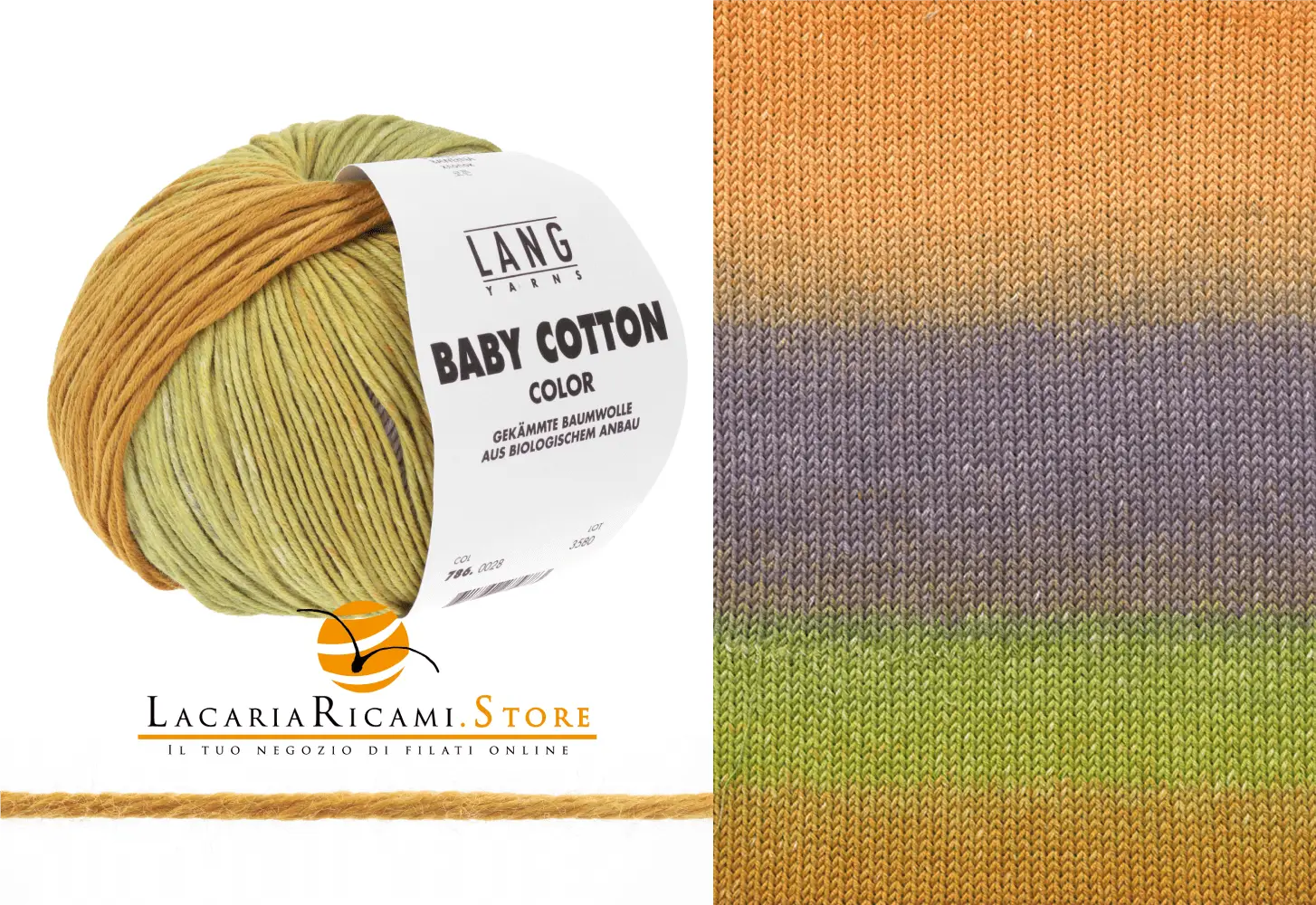 Cotone BABY COTTON COLOR - Lang Yarns - - LacariaRicami.Store
