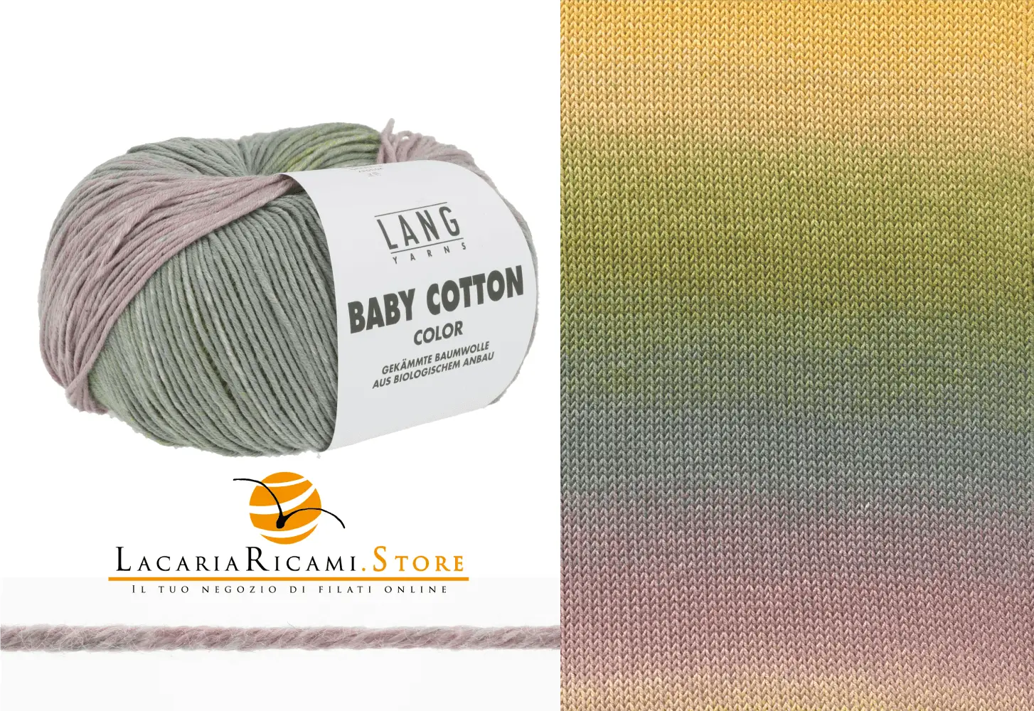 Cotone BABY COTTON COLOR - Lang Yarns - - LacariaRicami.Store