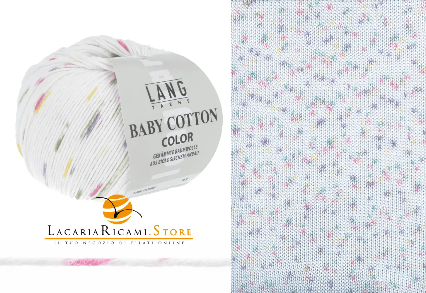 Cotone BABY COTTON COLOR - Lang Yarns - - LacariaRicami.Store