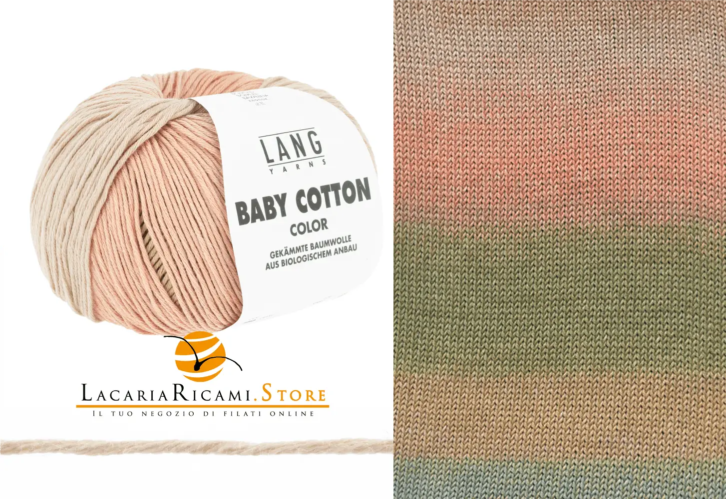 Cotone BABY COTTON COLOR - Lang Yarns - - LacariaRicami.Store