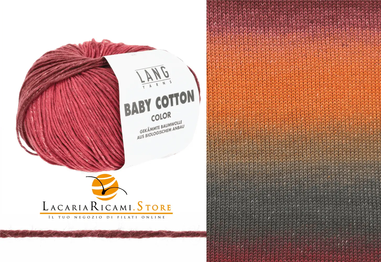 Cotone BABY COTTON COLOR - Lang Yarns - - LacariaRicami.Store