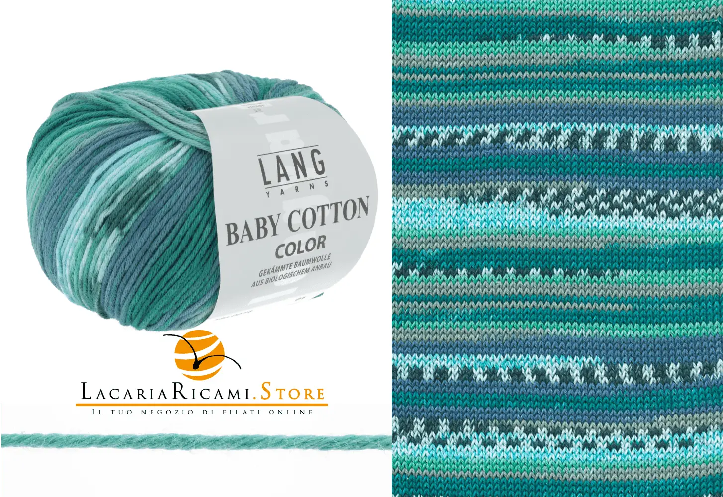 Cotone BABY COTTON COLOR - Lang Yarns - - LacariaRicami.Store