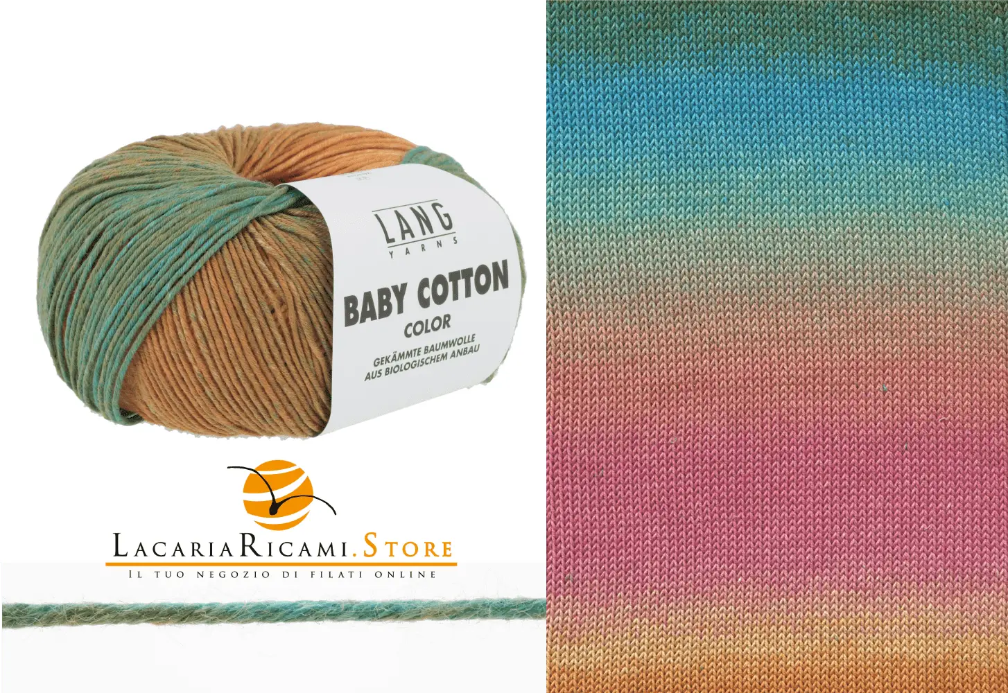 Cotone BABY COTTON COLOR - Lang Yarns - - LacariaRicami.Store