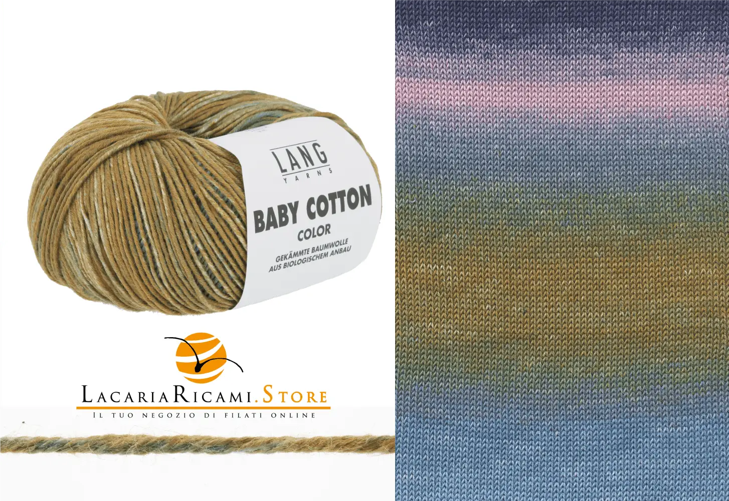 Cotone BABY COTTON COLOR - Lang Yarns - - LacariaRicami.Store