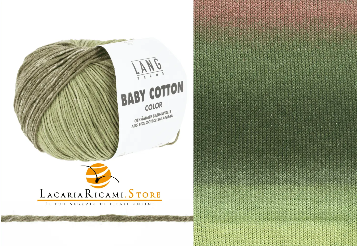 Cotone BABY COTTON COLOR - Lang Yarns - - LacariaRicami.Store