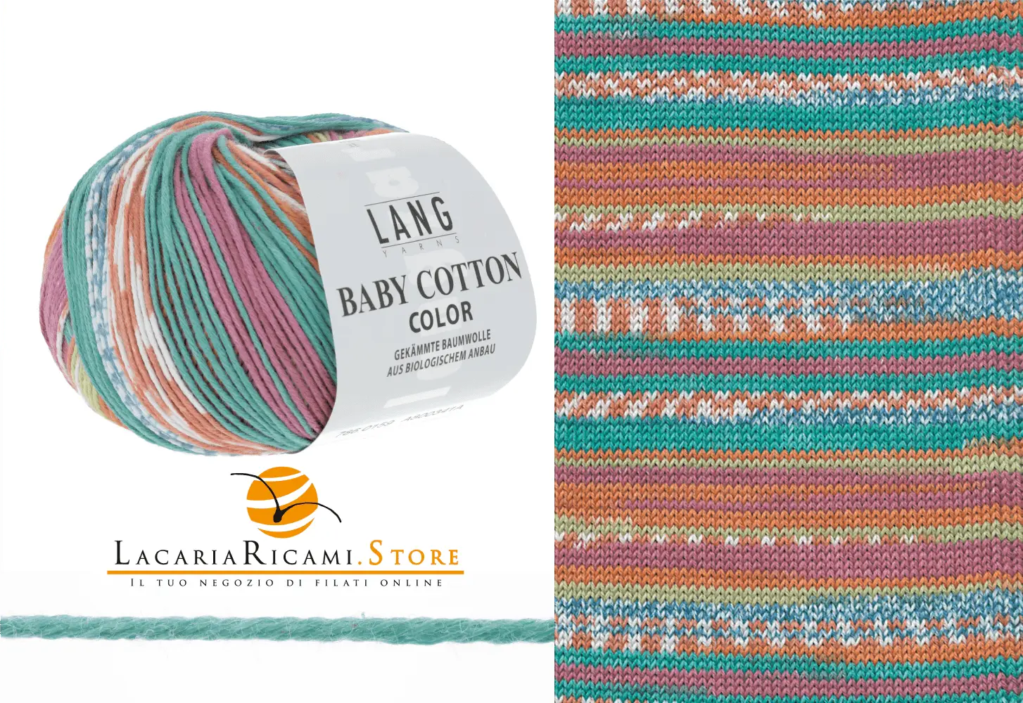 Cotone BABY COTTON COLOR - Lang Yarns - - LacariaRicami.Store