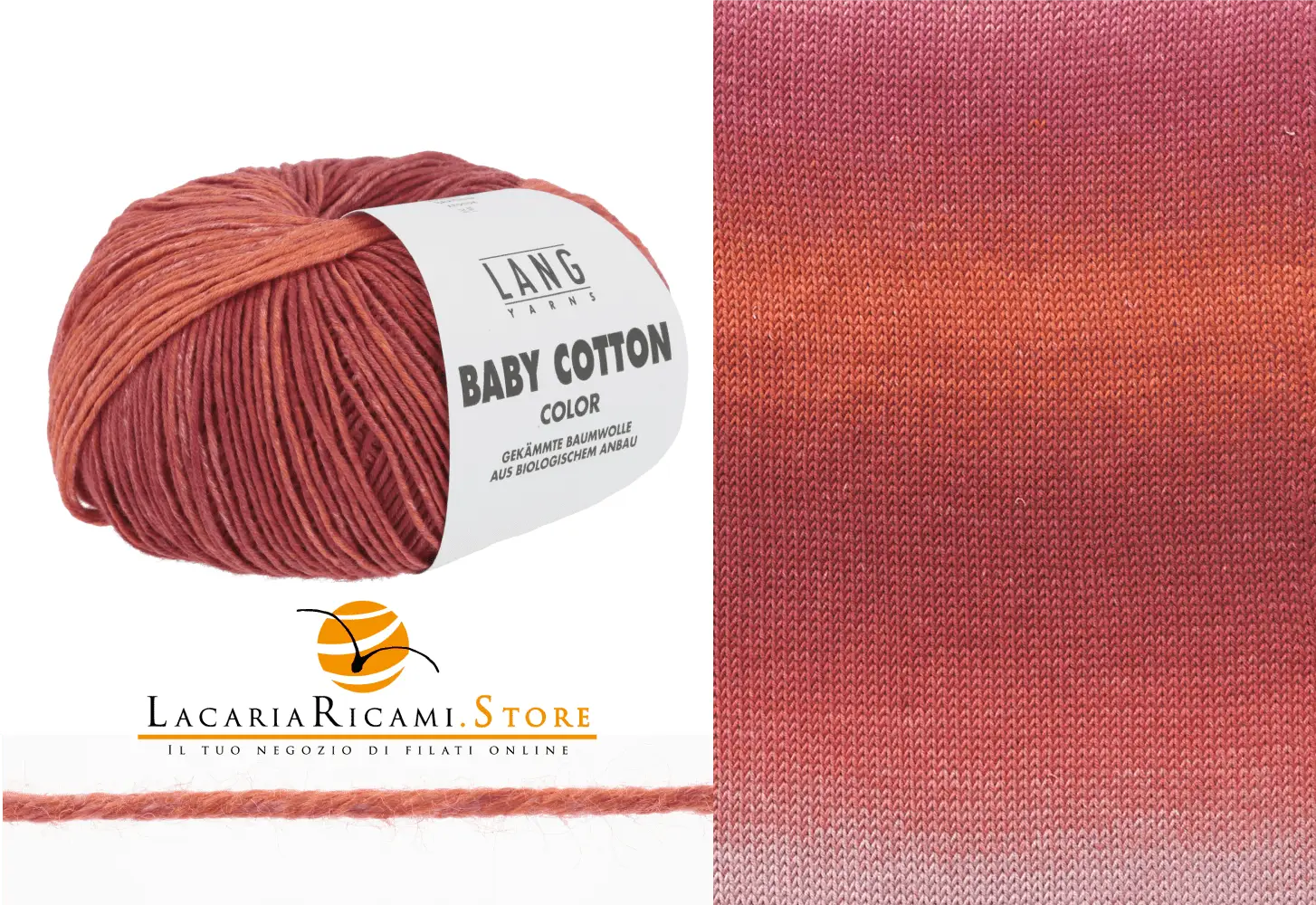 Cotone BABY COTTON COLOR - Lang Yarns - - LacariaRicami.Store