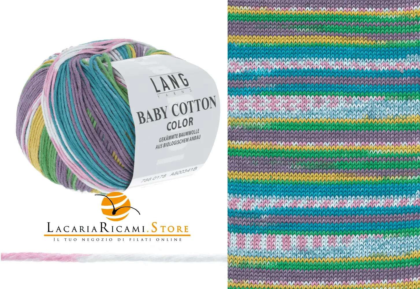 Cotone BABY COTTON COLOR - Lang Yarns - - LacariaRicami.Store