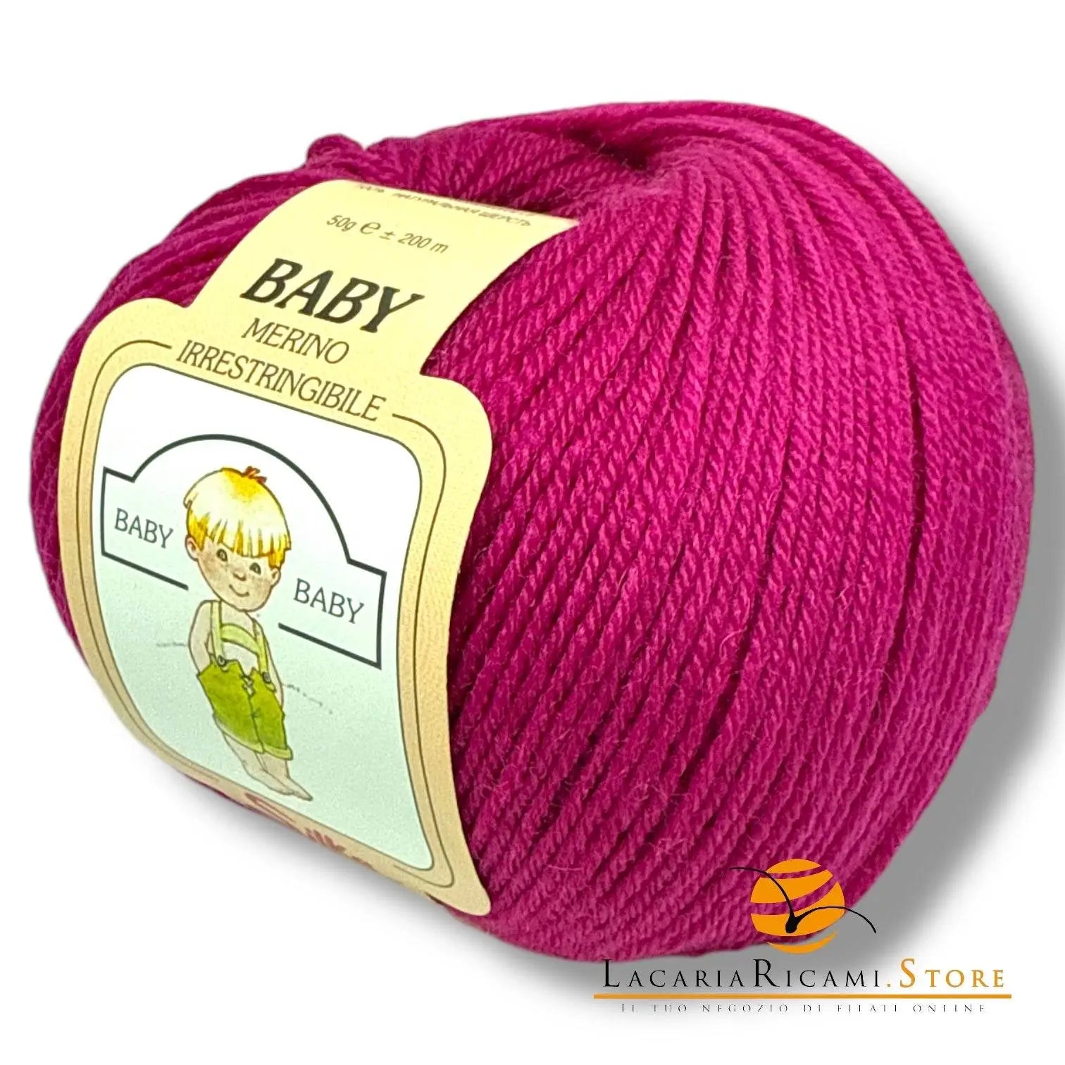 Lana Baby Merino - Silke - 4010 - OLEANDRO - LacariaRicami.Store