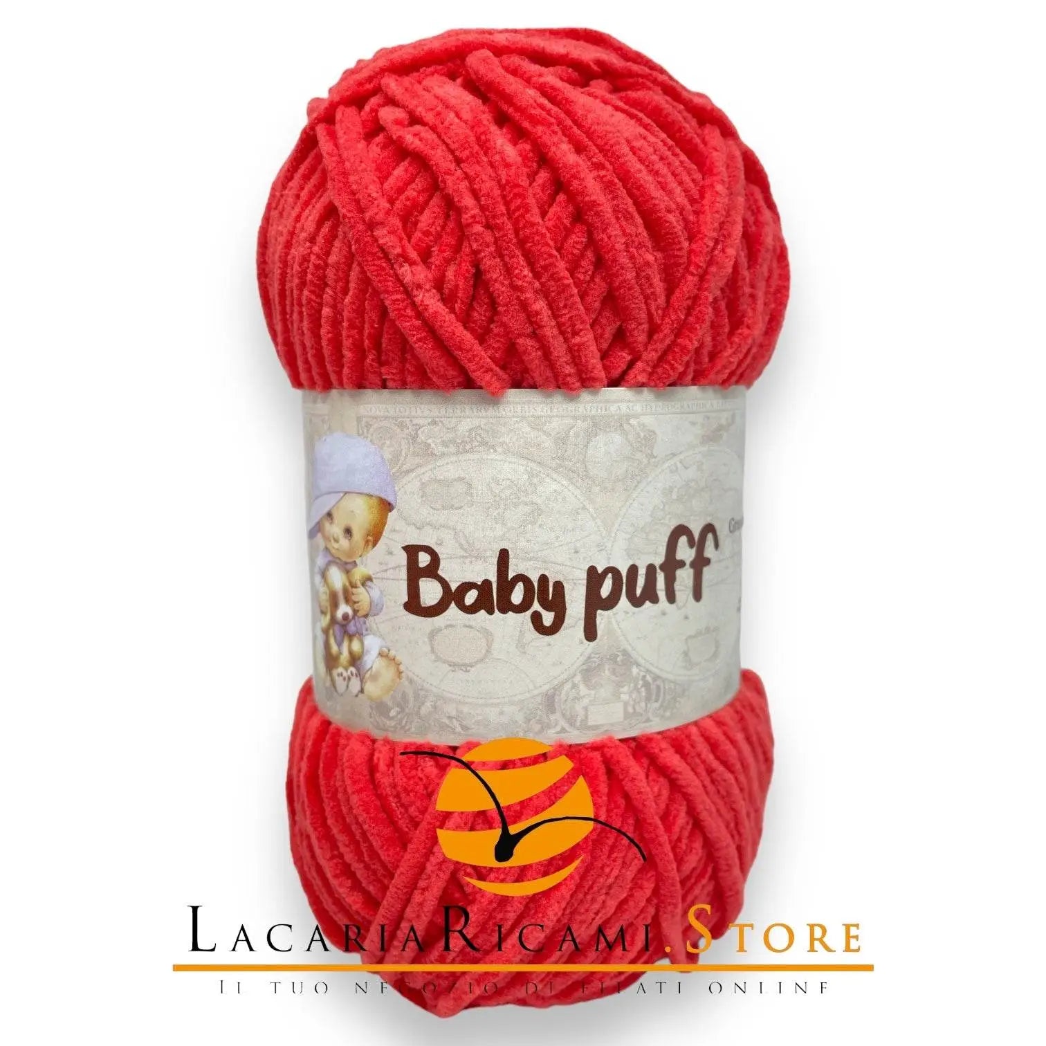 Ciniglia BABY PUFF - Silke - - LacariaRicami.Store