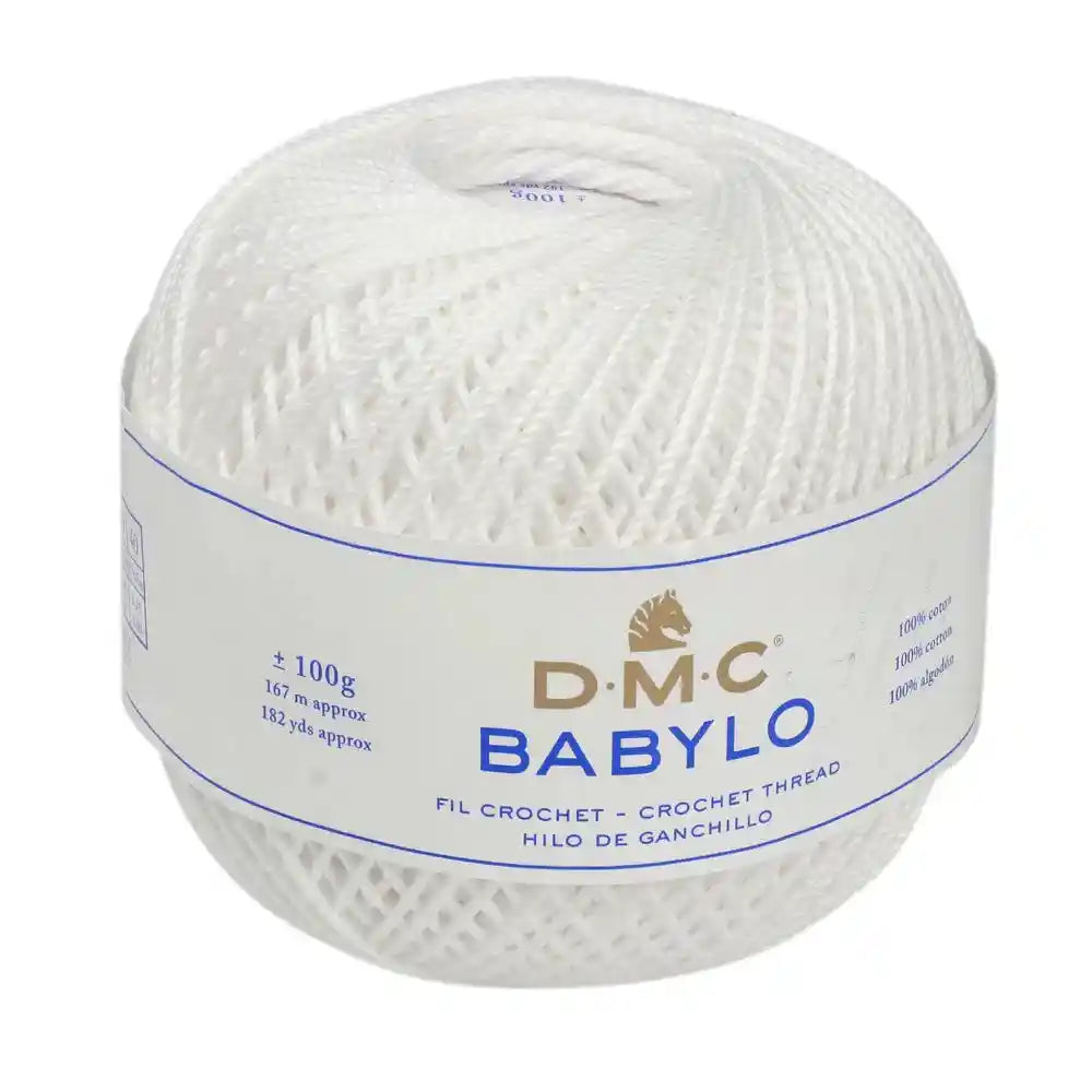 Filo di Scozia Babylo 3 - DMC BABYLO 3 - B5200-BIANCO - LacariaRicami.Store