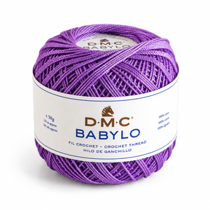 Filo di Scozia BABYLO N° 5 - DMC - Colore: 553 - VIOLA - by LacariaRicami.Store