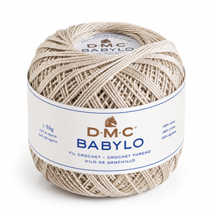Filo di Scozia BABYLO N° 5 - DMC - Colore: 842 - CORDA - by LacariaRicami.Store