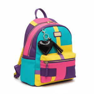 BAG CHARMS in EcoPelle - CUORE ♥️ - Colore: - by LacariaRicami.Store