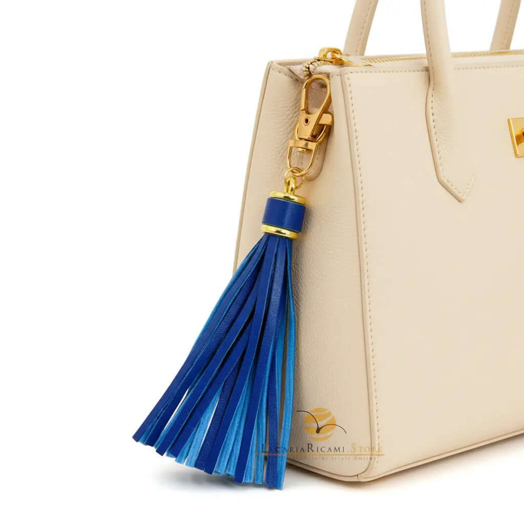 BAG CHARMS in EcoPelle - FIOCCO - Colore: - by LacariaRicami.Store