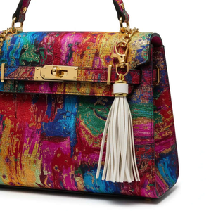 BAG CHARMS in EcoPelle - FIOCCO - Colore: - by LacariaRicami.Store