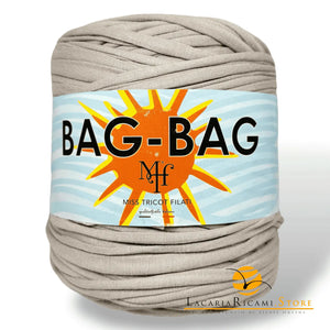 Fettuccia BAG-BAG - Miss Tricot Filati - Colore: 039 - TORTORA - by LacariaRicami.Store