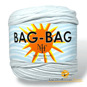Fettuccia BAG-BAG - Miss Tricot Filati - Colore: 041 - CELESTE CHIARO - by LacariaRicami.Store