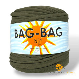 Fettuccia BAG-BAG - Miss Tricot Filati - Colore: 045 - MILITARE - by LacariaRicami.Store