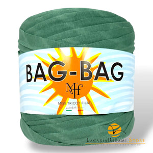 Fettuccia BAG-BAG - Miss Tricot Filati - Colore: 047 - VERDE - by LacariaRicami.Store