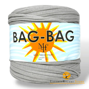 Fettuccia BAG-BAG - Miss Tricot Filati - Colore: 048 - GRIGIO CHIARO - by LacariaRicami.Store