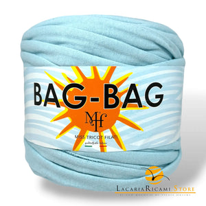 Fettuccia BAG-BAG - Miss Tricot Filati - Colore: 050 - ACQUA - by LacariaRicami.Store