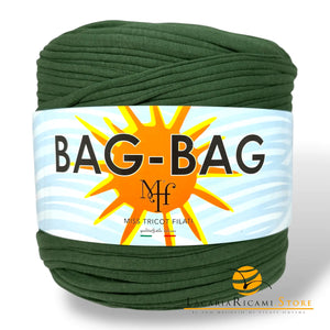 Fettuccia BAG-BAG - Miss Tricot Filati - Colore: 058 - VERDE PINO - by LacariaRicami.Store