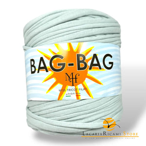Fettuccia BAG-BAG - Miss Tricot Filati - Colore: 059 - VERDE MENTA - by LacariaRicami.Store
