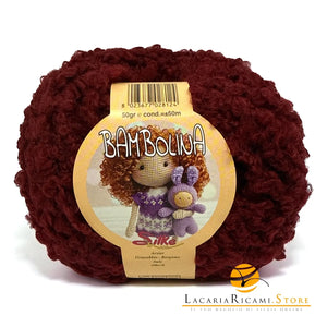 Lana Bambolina - Silke - Colore: 36 - BORDEAUX - by LacariaRicami.Store